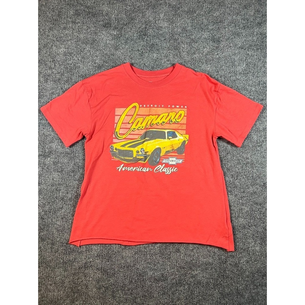1970 1/2 Camaro Detroit Power T Shirt Size M Chevy Logo